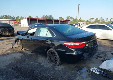 2015 Toyota Camry Se из США, поврежденный, VIN 4T1BF1FKXFU947775